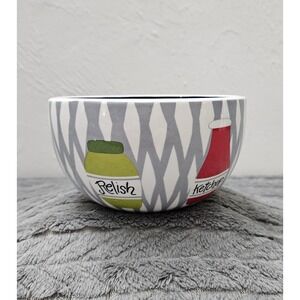 Coton‎ Colors Small Bowl Relish Mustard Ketchup Condiments 5" Across
